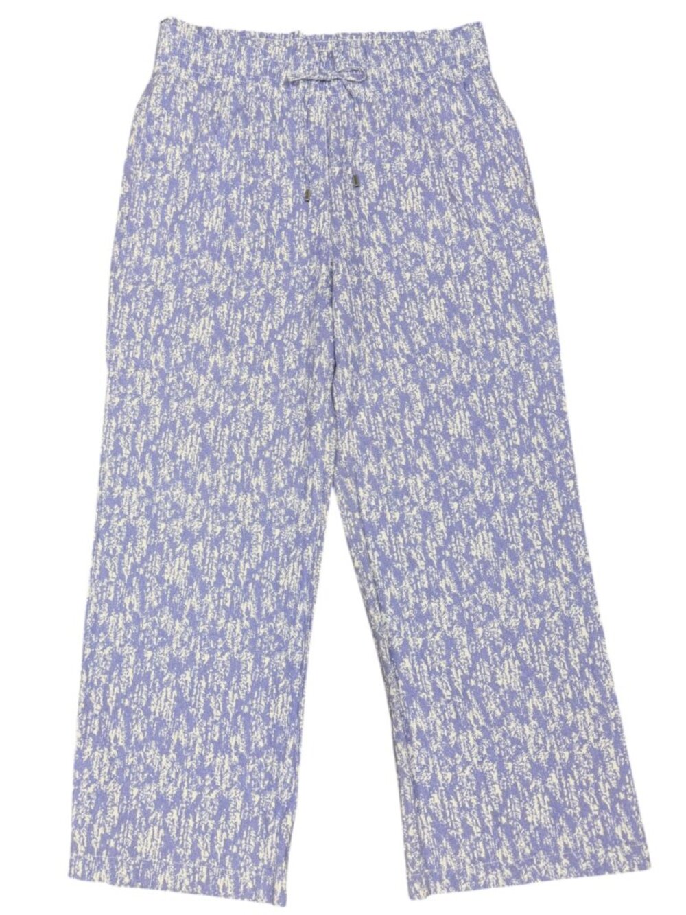 LAND 'N SEA Women's EUC Wide Leg Linen Pull-On Pants | Size M - Picture 2 of 8